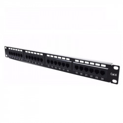 Patch panel hellermann tyton e2000 ht rackeable vacio de 19'' 24 puertos