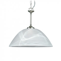 Colgante don bell 1/2 esfera murano 2 luces con base...