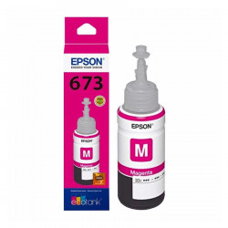 Botellon para epson original magenta t673320 (673)
