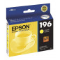 Cartucho EPSON original amarillo t196420al (196)