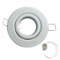 Spot de embutir SAN JUSTO ROS movil dicro GU10 105mm blanco