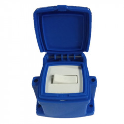 Caja capsulada montaje exterior 1 punto azul