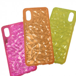 Protector tpu DIAMOND 3D para samsung A02 y A025 colores varios