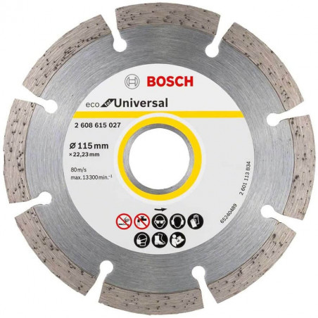 Disco BOSCH ECO diamantado universal 115mm