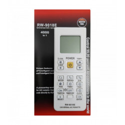Control remoto universal para aire acondicionado mastertool 4000 códigos