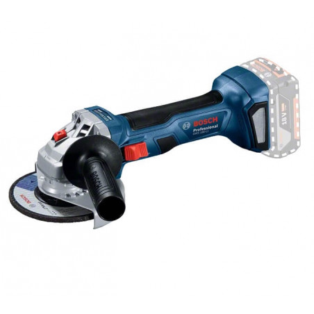 Combo amoladora BOSCH GWS 180-LI-125mm/11.000rpm + 2 baterias + cargador