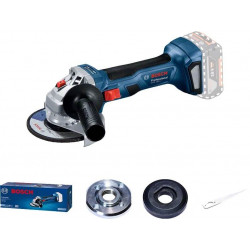 Combo amoladora BOSCH GWS 180-LI-125mm/11.000rpm + 2 baterias + cargador
