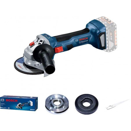 Combo amoladora BOSCH GWS 180-LI-125mm/11.000rpm + 2 baterias + cargador