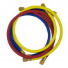 Manifold dual bronce 800psi gases R410-22-134-404 con visor