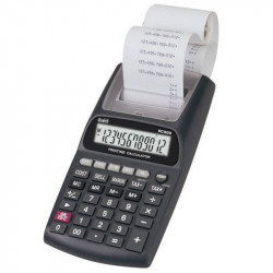 Calculadora EXAKTUS ER-8 de mesa con impresión
