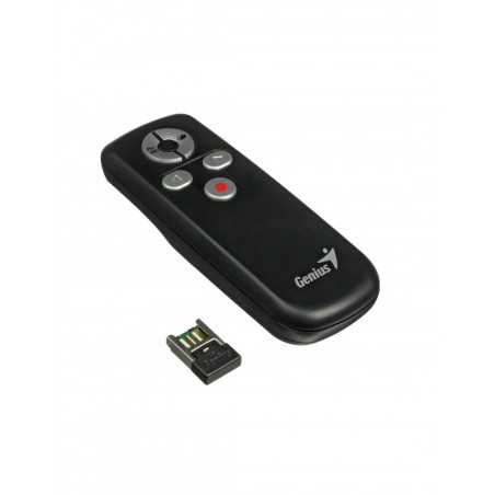 Presentador GENIUS Pointer100 wireless con puntero láser