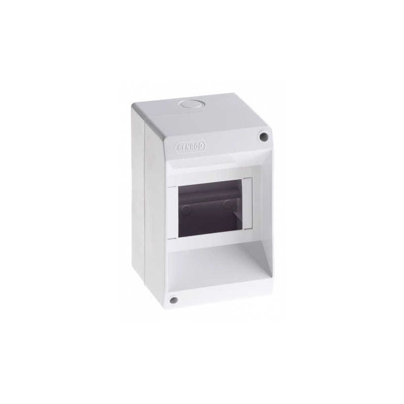 Caja para térmicas SISTELECTRIC 4 módulos exterior blanco Caja para térmicas SISTELECTRIC 4 módulos exterior blanco