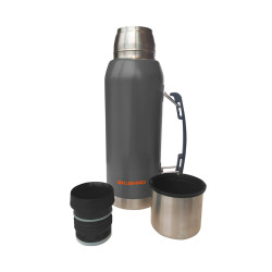 Termo KUSHIRO DS607V 1 Litro acero inoxidable gris