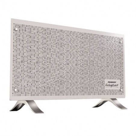 Vitroconvector PEABODY PE-VC20B vidrio templado 2000w blanco