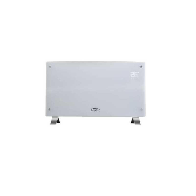 Vitroconvector PEABODY PE-VQD20B vidrio templado 2000W blanco