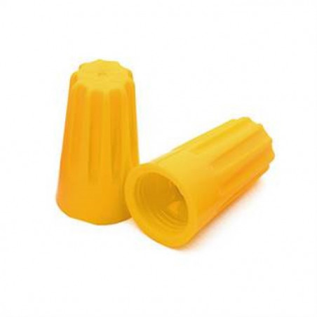 Terminal LCT TEC4 Roscado 2.5mm para Empalme Ciego Amarillo