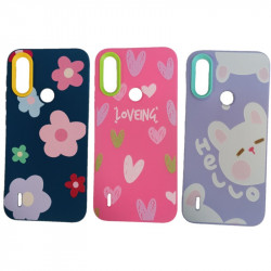 Protector Tpu Printed para MOTOROLA E7 power diseños varios