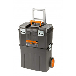 Caja de herramientas doble BAHCO 4750PTBW47 vacía con ruedas 470x290x630mm