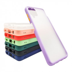 Protector Tpu SOUL Border mate para SAMSUNG A22 colores varios