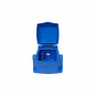 Caja capsulada montaje exterior para 16A azul
