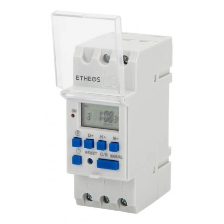 Interruptor horario etheos ihd-1630 riel din