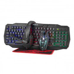 Kit Gamer XTRIKE ME CM-406 teclado + mouse + pad y auriculares