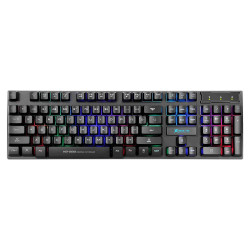 Teclado gamer XTRIKE ME KB-280 retroiluminado RGB