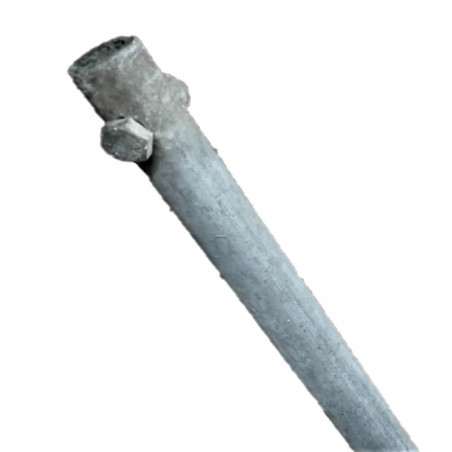 Jabalina peon de caño galvanizado 1/2 2m con accesorio