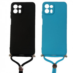 Protector de silicona para MOTOROLA Edge 20 lite con corea colores varios