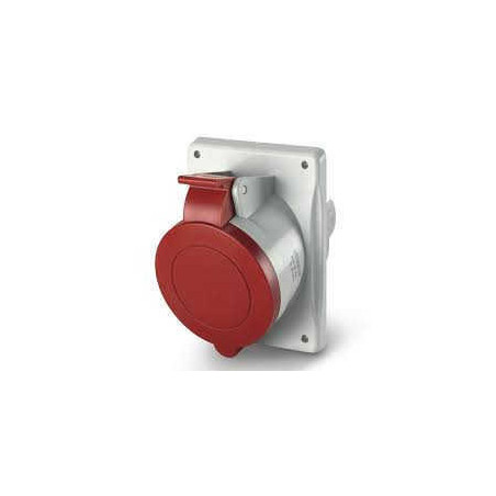 Base scame optima empotrable ip44 32a 3p+t 380v
