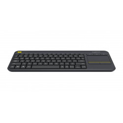 Teclado LOGITECH K400 PLUS inalámbrico con touchpad