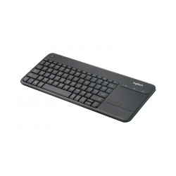 Teclado LOGITECH K400 PLUS inalámbrico con touchpad
