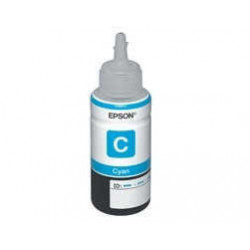 Botellon para epson original cian t664220al (664)