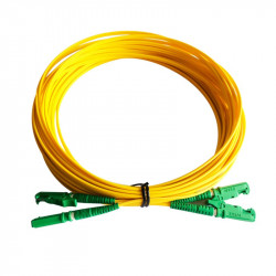 Patchcord fibra óptica monomodo e2000-e2000 duplex 10m