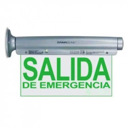 Señalizador Led GAMASONIC GX12SPSE salida de emergencia...