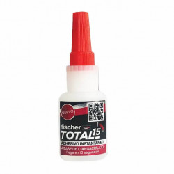 Adhesivo instantaneo FISCHER Total 15 de 10ml