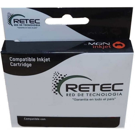 Cartucho RETEC 133Y para Epson Alternativo Amarillo