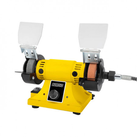 Amoladora BAROVO ABI-T120 con mini torno flexible de 120w 220vca