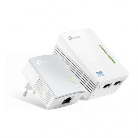 Kit Extensor De Rango TP-LINK Powerline WiFi AV600 a 300 Mbps