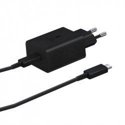 Cargador original SAMSUNG USBC-C 45W carga rápida negro con cable