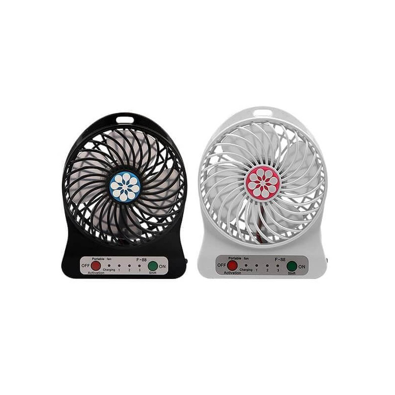 Ventilador portátil NISUTA NSFANURP recargable vía usb colores varios Ventilador portátil NISUTA NSFANURP recargable vía usb colores varios