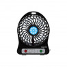 Ventilador portátil NISUTA NSFANURP recargable vía usb colores varios
