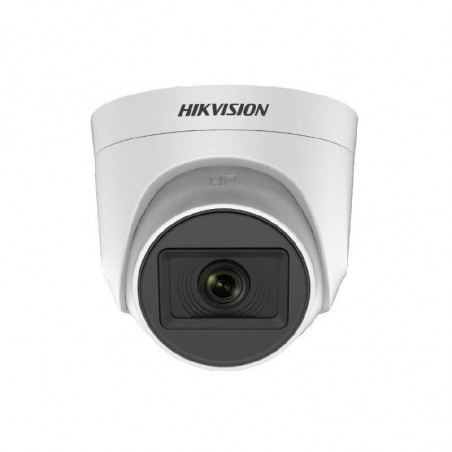 Cámara HIKVISION DS-2CE76H0T-ITPFS tipo turret 1080p 5Mpx interior