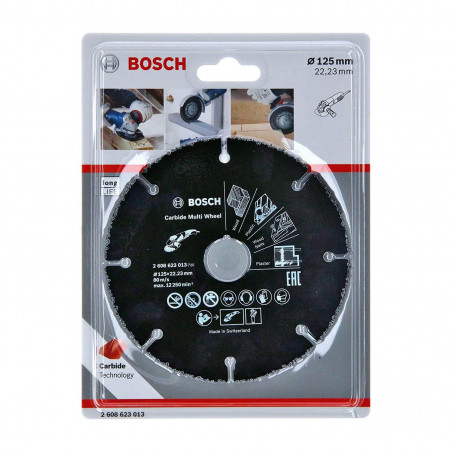 Disco de corte BOSCH multimaterial 125mm para madera