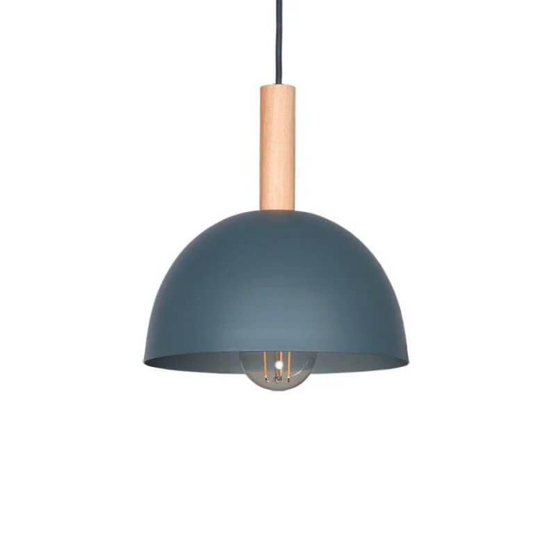 Colgante SAN JUSTO BARADERO para 1 luz E27 chapa gris Colgante SAN JUSTO BARADERO para 1 luz E27 chapa gris