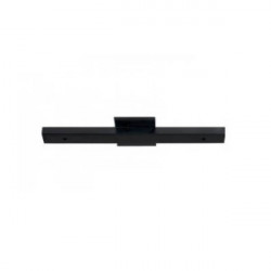 Regleta SAN JUSTO ROS RG6520 50cm para 2 luces negro