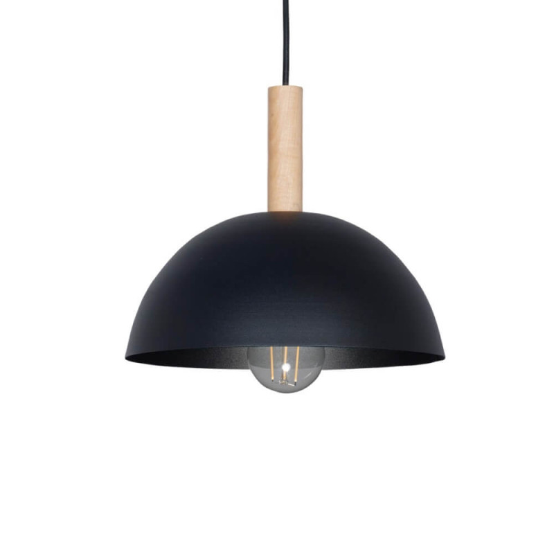 Colgante SAN JUSTO BARADERO para 1 luz E27 chapa negro Colgante SAN JUSTO BARADERO para 1 luz E27 chapa negro