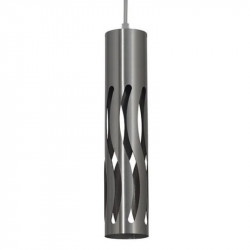 Colgante FERROLUX C-1800/2 Tubo-Tecno 1 luz acero