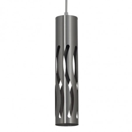Colgante FERROLUX C-1800/2 Tubo-Tecno 1 luz acero