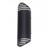 Aplique FERROLUX TECNO Turin para 2 luces GU10 negro